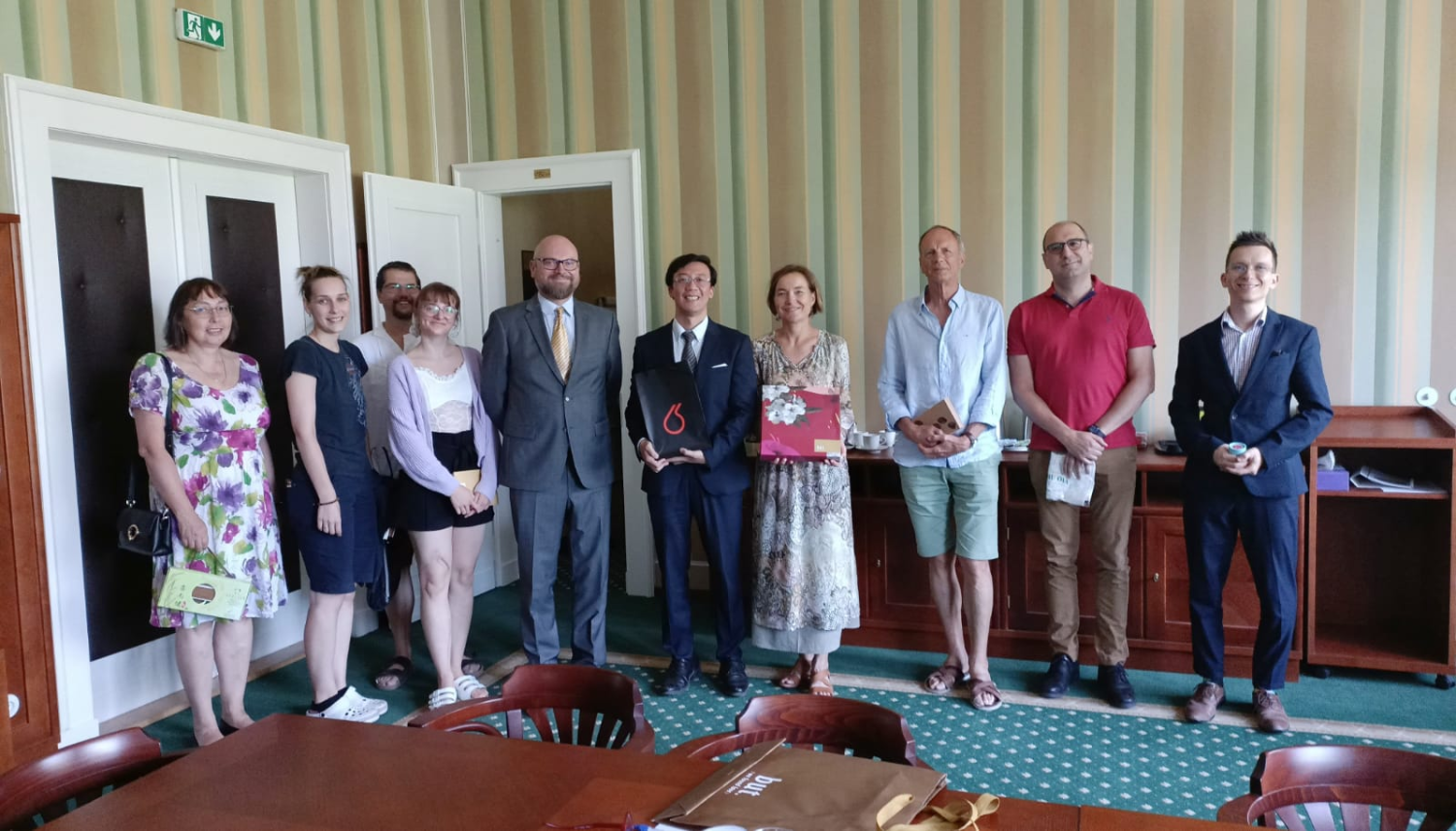 VIsit of Prof. Wang (NCHU) from Taiwan