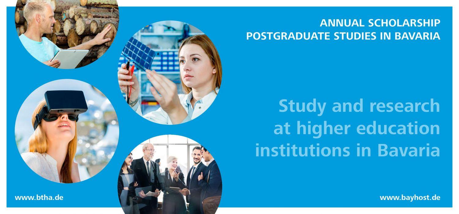 Scholarships to study in Bavaria - Jahresstipendien des Freistaates Bayern 2022/23